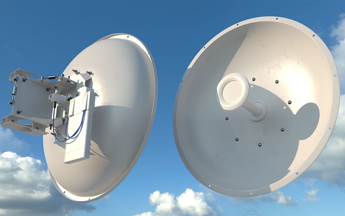 Long-Range Elite UAV antenna system Parabolic 18dBi Tri-Band 8-20km+ overview