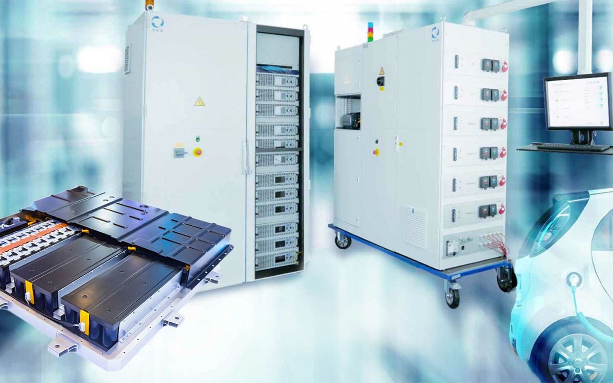 Electronic load for LiFePO4 energy storage battery bank diagnostics and SOH testing