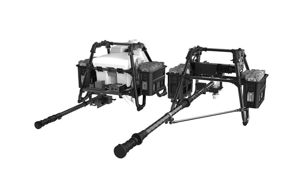 DH100 Multi-Function High-Pressure Water System 75L drone firefighting tank system DH100 Water Tank Version