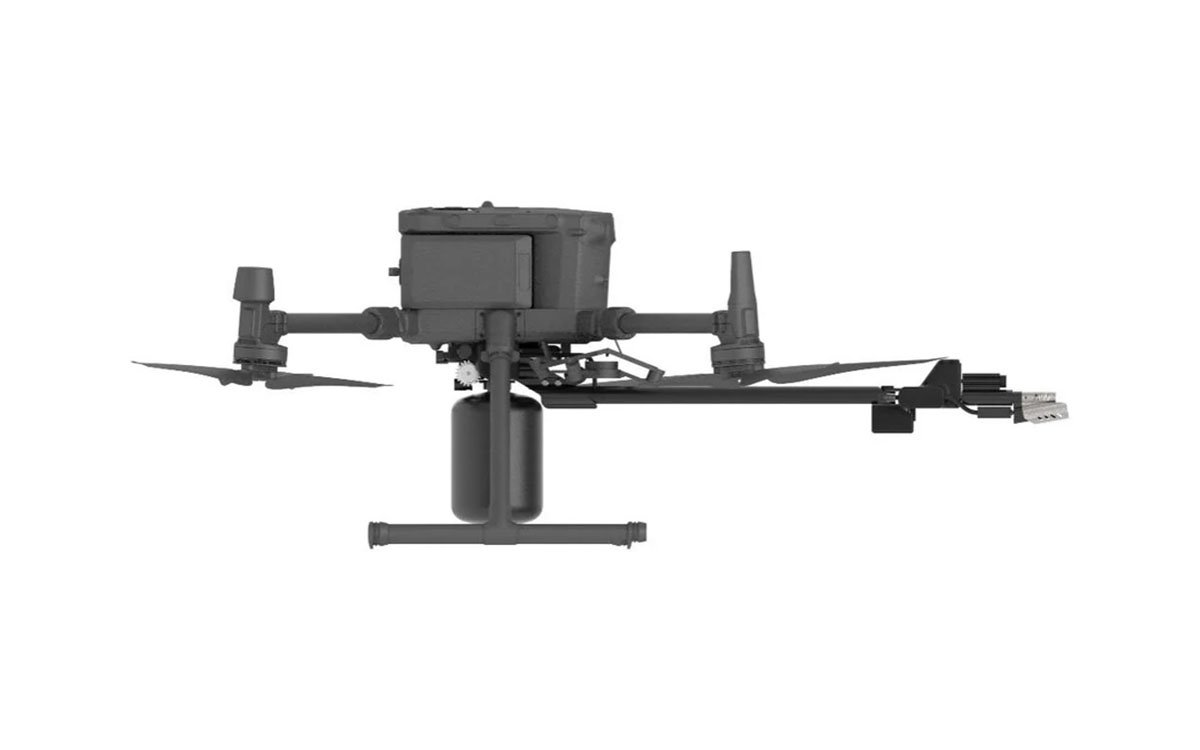 FT10 Drone Flamethrower laser-guided drone flamethrower overview