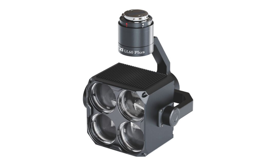 GL60 Plus Gimbal Searchlight for DJI M300/M350/M400 - 120W, 13400lm