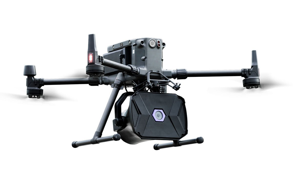 MP140 long-range drone siren broadcasting at a large event