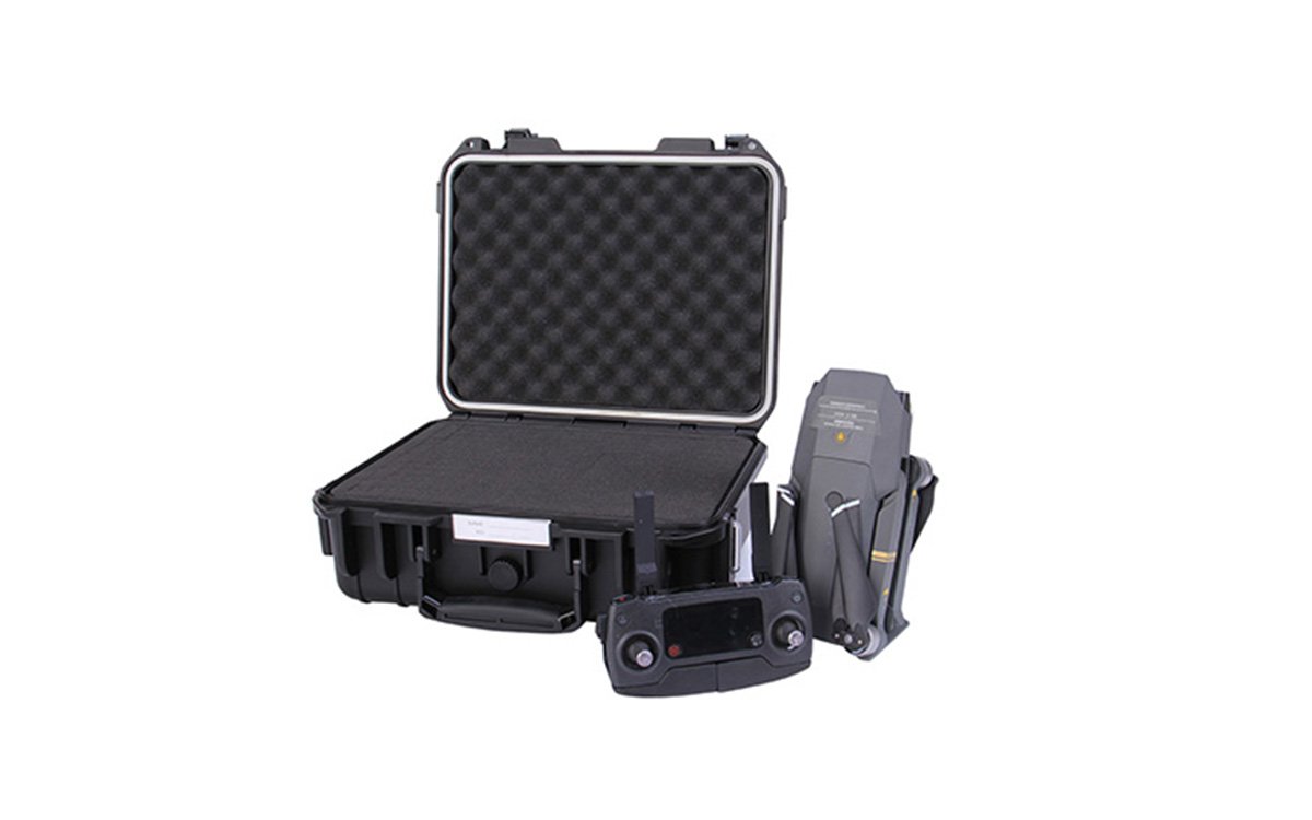 Custom foam equipment case with cutting foam for DJI drone