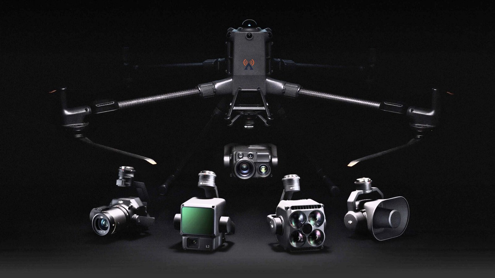 UAV accessories flight bundles - drone payload and antenna kits